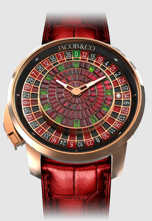 Jacob & Co casino tourbillon RUBIES replica watch CA100.40.AB.BC.A
